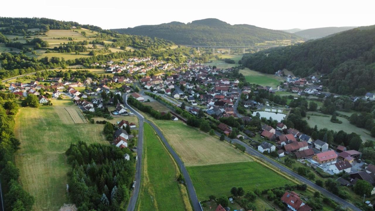 Belzesaltescheune Ferienwohnung Rhoen Riedenberg  Exterior foto