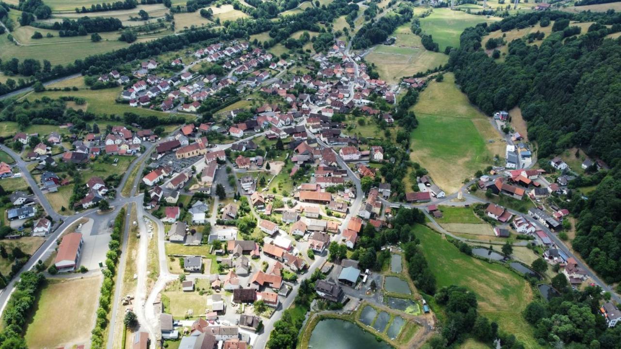 Belzesaltescheune Ferienwohnung Rhoen Riedenberg  Exterior foto