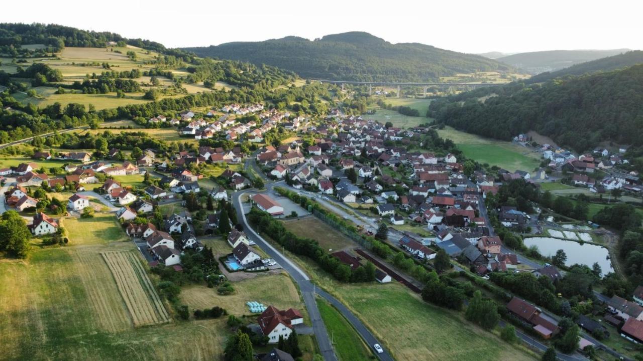 Belzesaltescheune Ferienwohnung Rhoen Riedenberg  Exterior foto