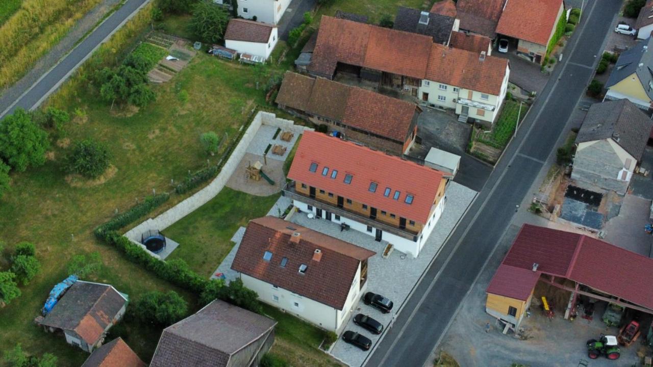 Belzesaltescheune Ferienwohnung Rhoen Riedenberg  Exterior foto