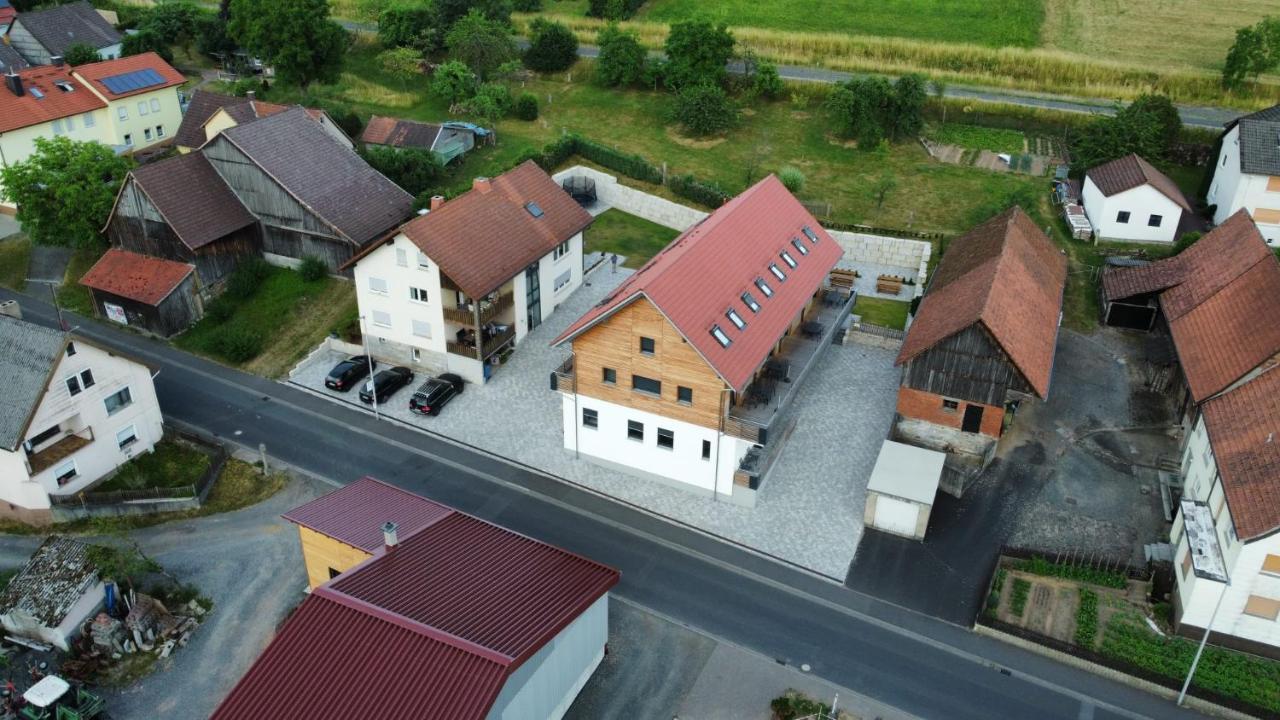 Belzesaltescheune Ferienwohnung Rhoen Riedenberg  Exterior foto