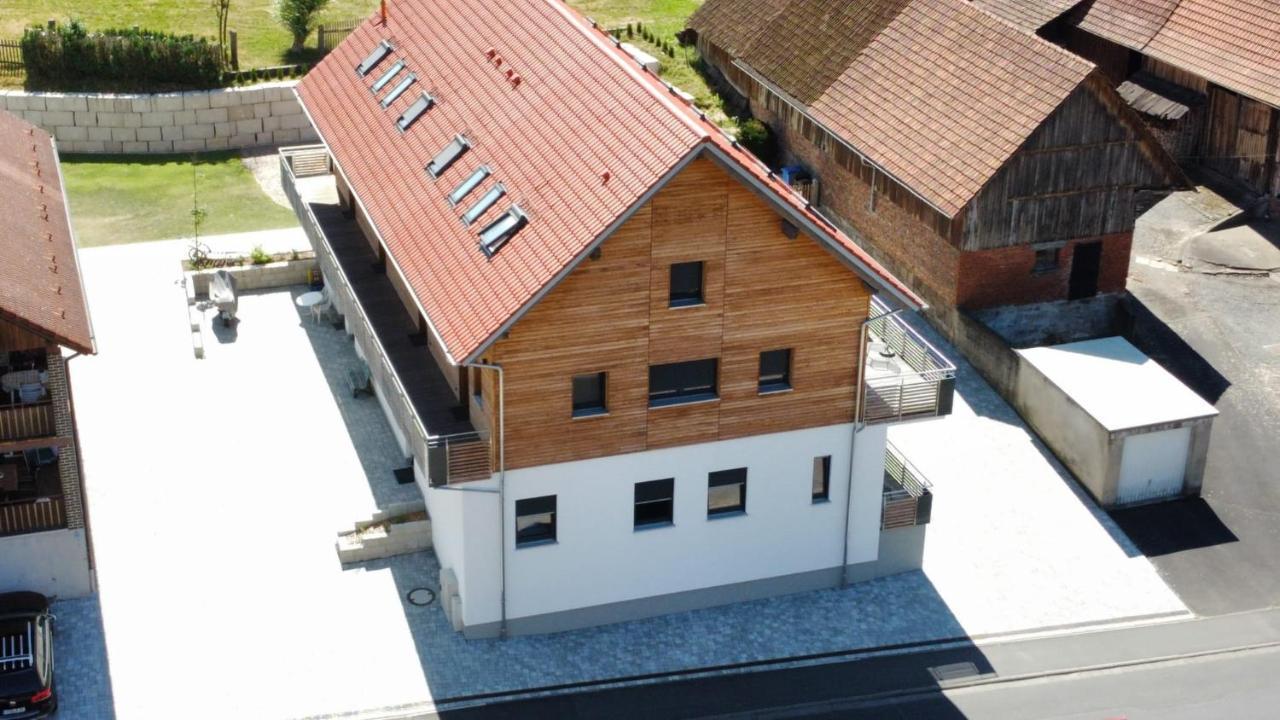 Belzesaltescheune Ferienwohnung Rhoen Riedenberg  Exterior foto