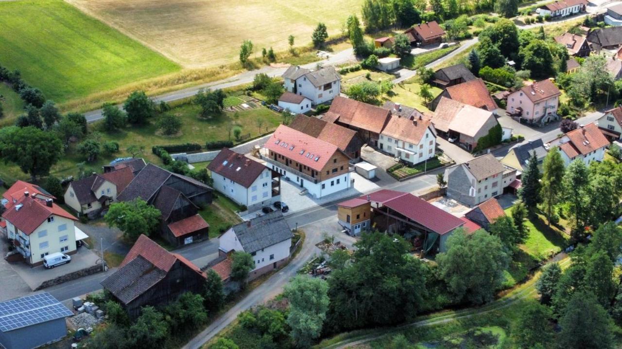 Belzesaltescheune Ferienwohnung Rhoen Riedenberg  Exterior foto